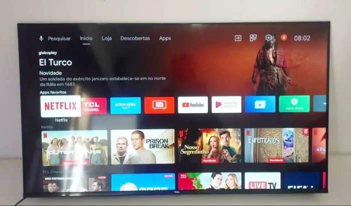 Tv 50 Android Smart 4k - Passo Cartão e Pego TV menor no Negócio 