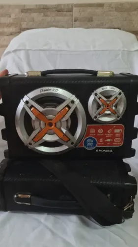 2 Caixa Amplificada Mondial Thunder VII MCO-07
