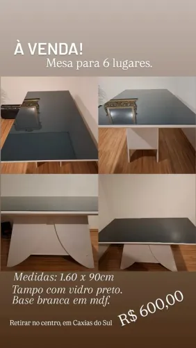 Mesa 6 lugares