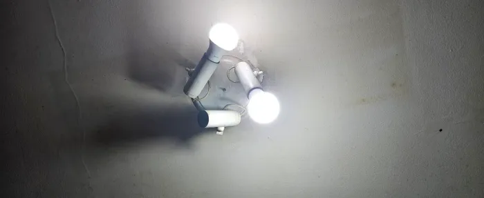 Kite de 3 lustre de teto com lâmpadas