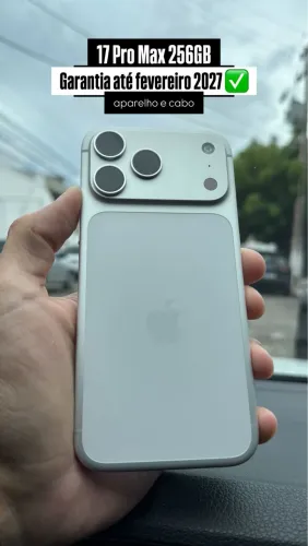 iPhone 17 pro Max 256GB branco