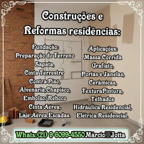 Pedreiro Diária ou Empreitada.