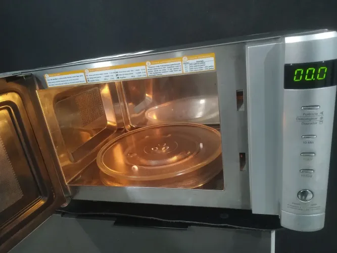 Microondas inox Fischer 23l