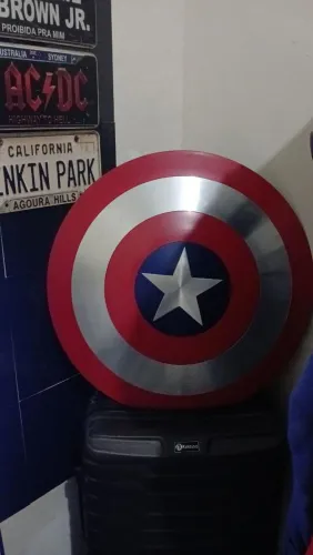 Escudo capitão América, para cosplay ou coleção