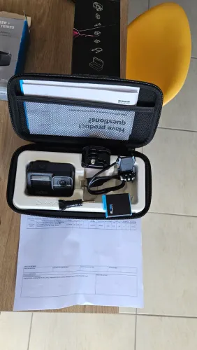 Go pro hero black 9 + 3 baterias e acessórios