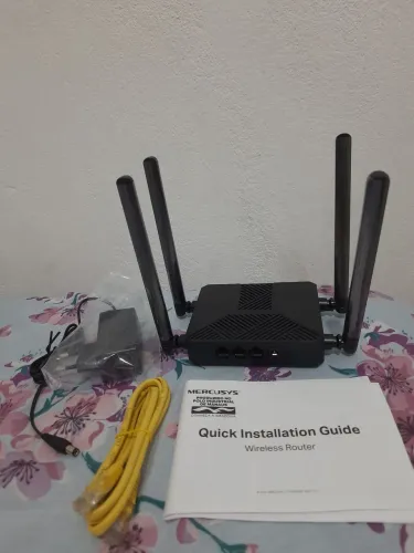 Roteador Mercusys MR60X AX1500 Wi-Fi 6 | Dual Band | Alta Performance
