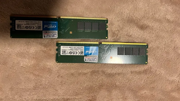 Memória RAM Crucial 32GB DDR4 3200MHz Desktop
