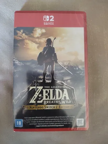 Zelda Breath NOVO E LACRADO - NINTENDO SWITCH 2