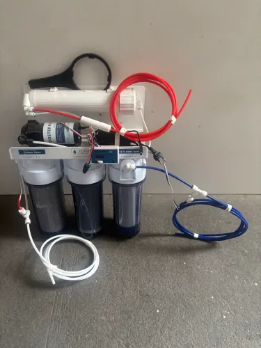 Filtro 4 estágios com osmose reversa para aquário
