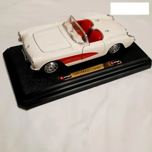 Tenho Mais Miniatura Chevrolet Corvette 1957 Burago- Bburago