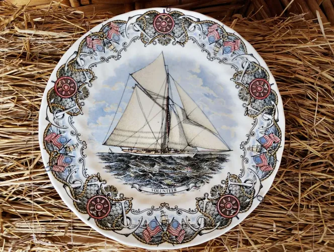 Prato decorativo vintage inglesa Churchill