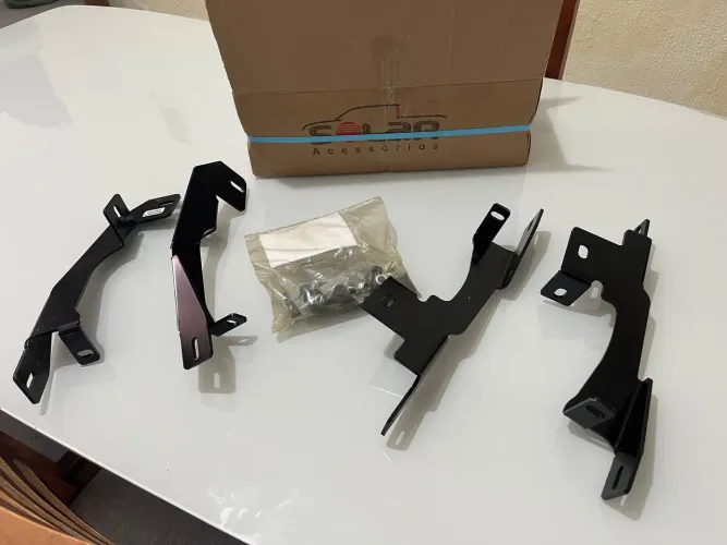 Kit montagem estribo tubular Pajero TR4