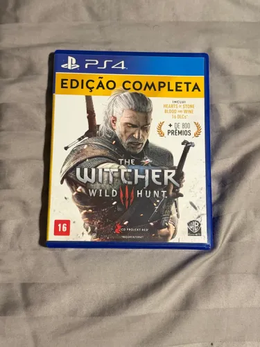 Jogo PS4/PS5 The Witcher Edição Completa