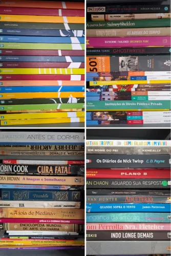 Lote 430 livros usados