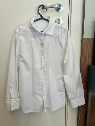 Blusa Oxford básica menino ZARA - 8anos