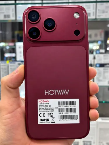 HOTWAV A18 Pro Max 128GB 4GB RAM Dual Chip - Novo