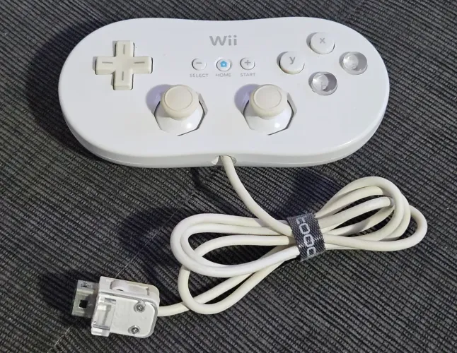 Controle Wii Classic Controller Original Bem Conservado