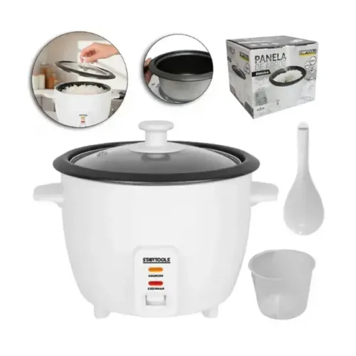 Lacrada Panela de Arroz Elétrica 1,3L 220V 400W Startools