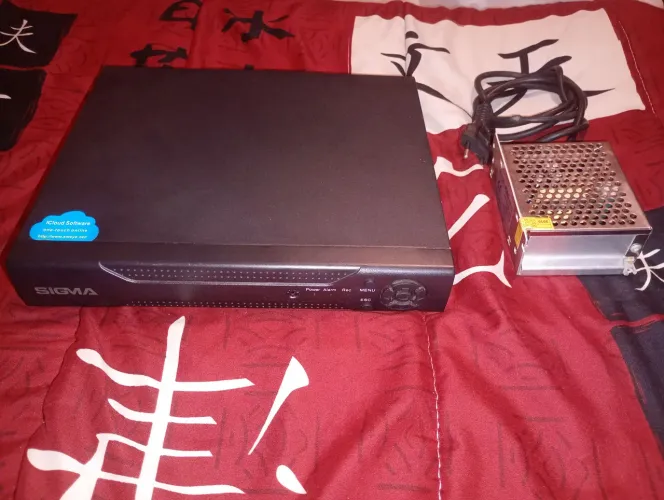 DVR só aparelho com fonte das câmeras - leia a descrição 