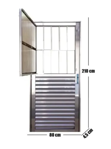 PORTA DE ALUMINIO