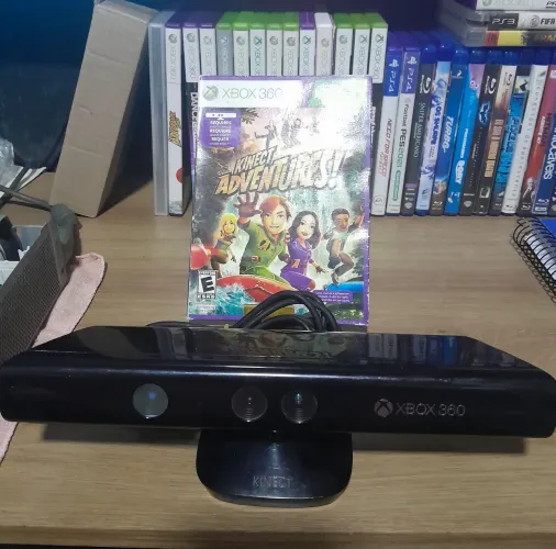 Kinect sensor + jogo original Microsoft 