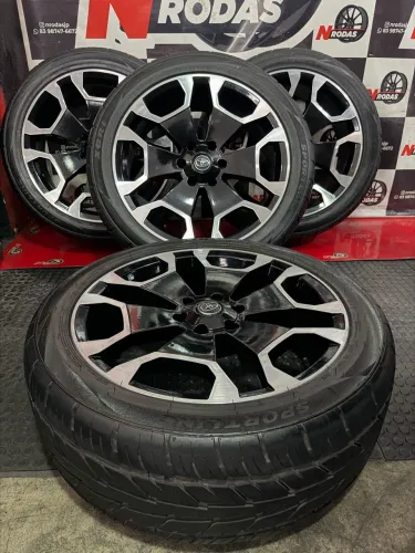 Rodas aro 22 furação 6/139 Hilux 