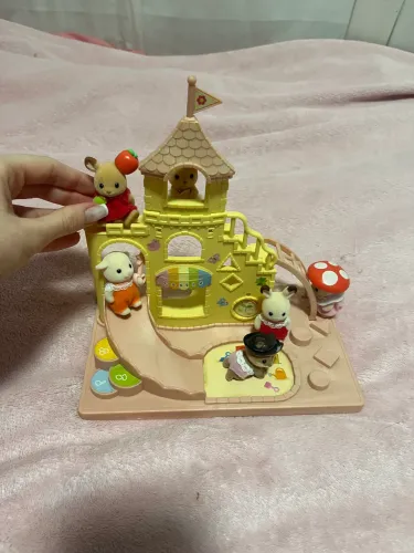 Sylvanian families Playground + crianças