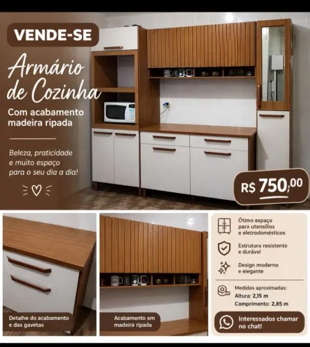 Armário de cozinha novo