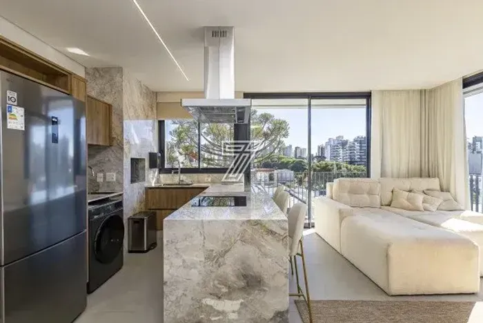 Apartamento Duplex a venda Batel com 78 m2 com 2 quartos 1 vaga garagem