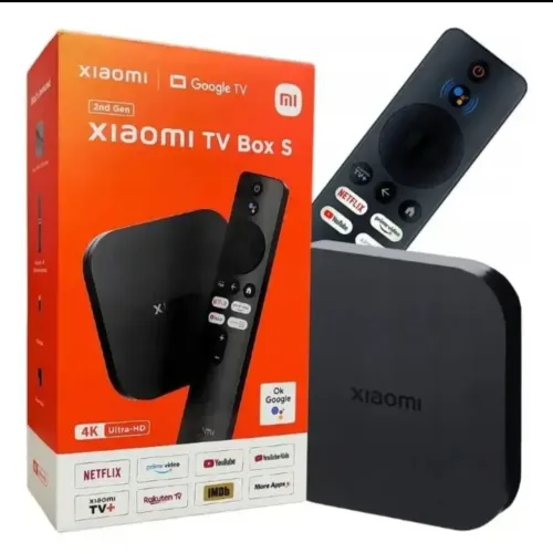 Mi Tv Box S 2ª Geração 4k Google Tv Preto