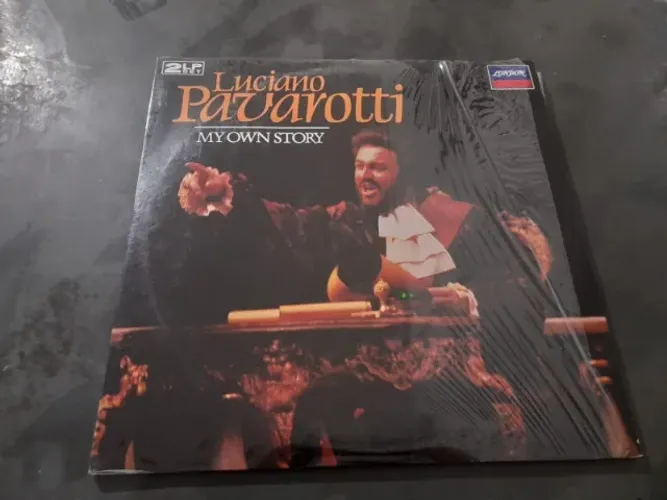 LP Luciano Pavarotti - My Own Story - duplo raro