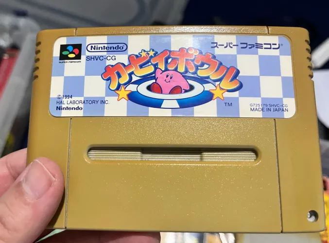 Kirby Bowling Super Famicon
