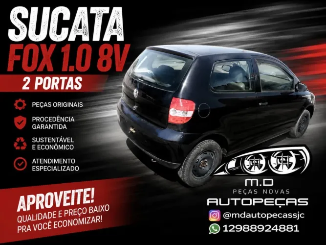 SUCATA FOX 2 PORTAS 1.0 8V