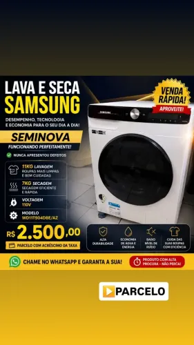 Máquina lava e seca Samsung SmartThings