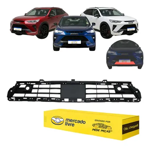Grade Inferior Gwm Haval H6 Gt 2023 2024 2025 2026 Preto