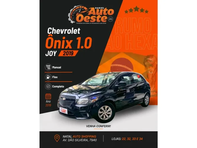 Chevrolet Onix JOY Hatch 1.0 8V Flex Mec. 4P 2019
