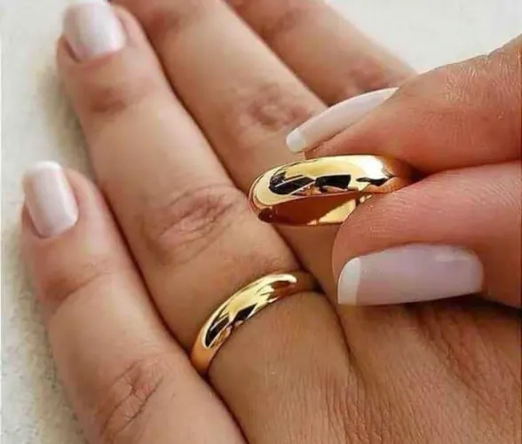 Alianças de luxo em oferta par 40$?