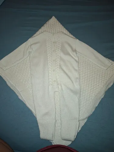 KIT MACACÃO + MANTA SAÍDA MATERNIDADE BRANCA