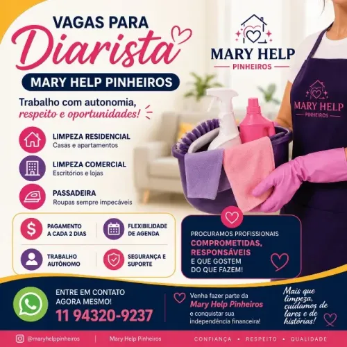 VAGA DE DIARISTA