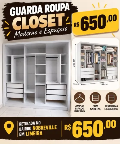 Armário Closet