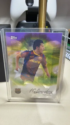 Card numerada David Villa 225/250
