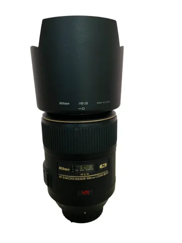 Lente Nikon Af-s Nikkor 105mm f 2.8 g