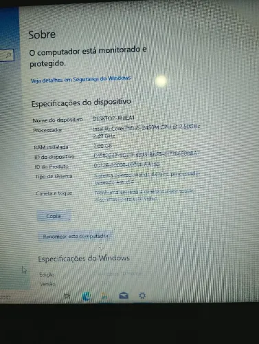 Notebook Dell Inspiron i5 para arrumar ou retirar peças