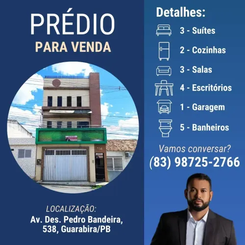 Prédio Residencial e Comercial / Centro - Guarabira - PB