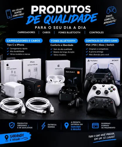 Tudo a pronta entrega