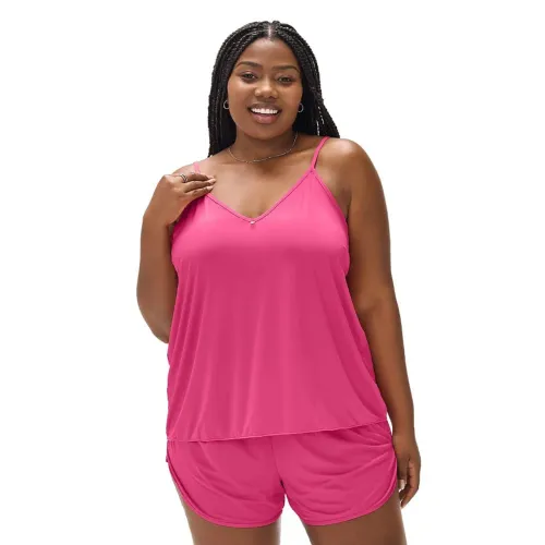 Babydoll Rosa Plus Size - PEÇA ÚNICA