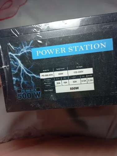 A fonte de alimentação ATX Power Station PS-500W