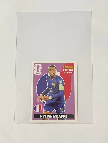 Figurinha Panini Copa do Mundo 2026 - Kylian Mbappé Legend Lilás Rara