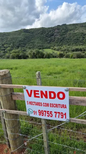 Área de terras de 5 hectares 