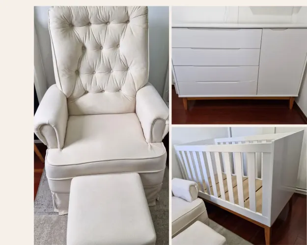 LINDO jogo de quarto BEBÊ em Excelente Estado